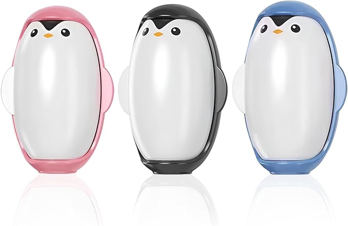 Penguin Shaped Reusable Washable Lint Roller
