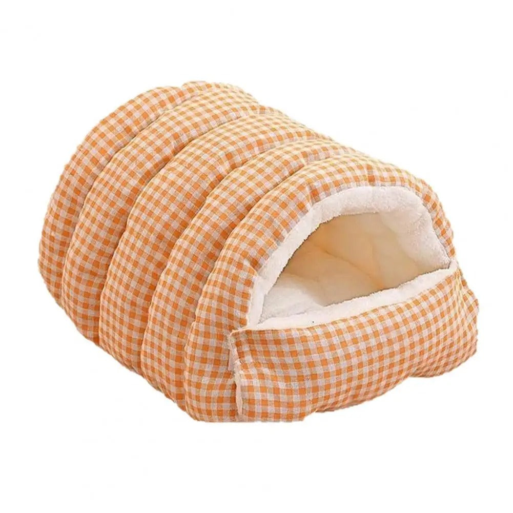 Pet Enclosed Cozy Cave Bed