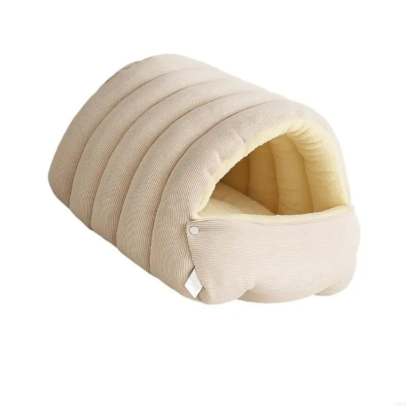 Pet Enclosed Cozy Cave Bed