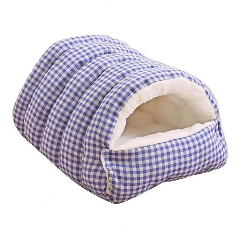 Pet Enclosed Cozy Cave Bed