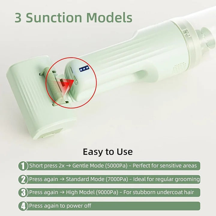 Pet Handheld Cordless Mini Grooming Vacuum