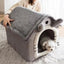 Pet Warm & Cozy Cave Bed House