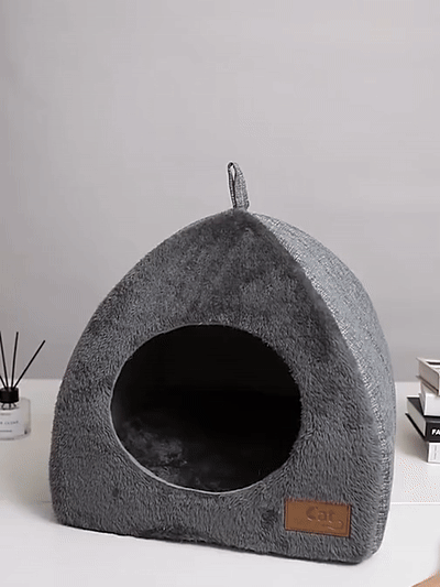 Pet Foldable Cozy Cave Bed