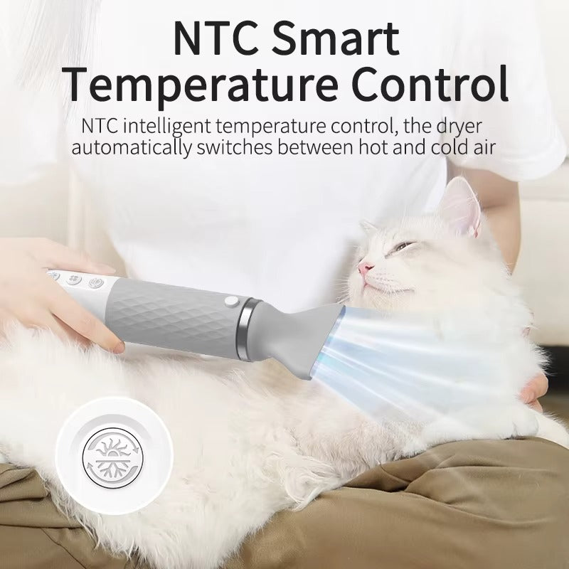 Pet Smart Temperature Control Hair Dryer
