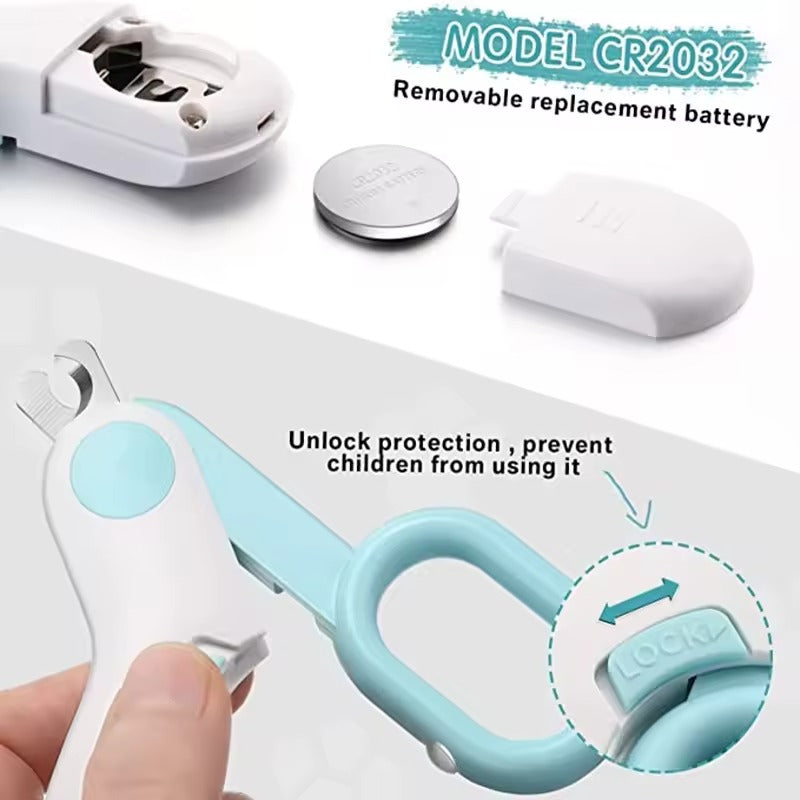 Pet Nail Clippers Trimmers With LED Lights