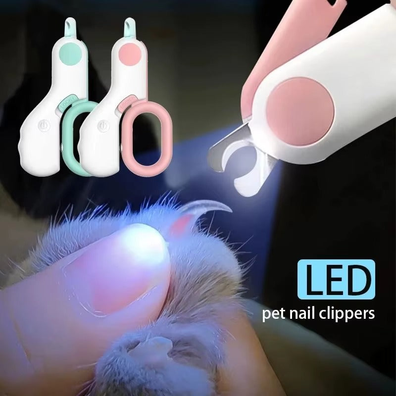 Pet Nail Clippers Trimmers With LED Lights