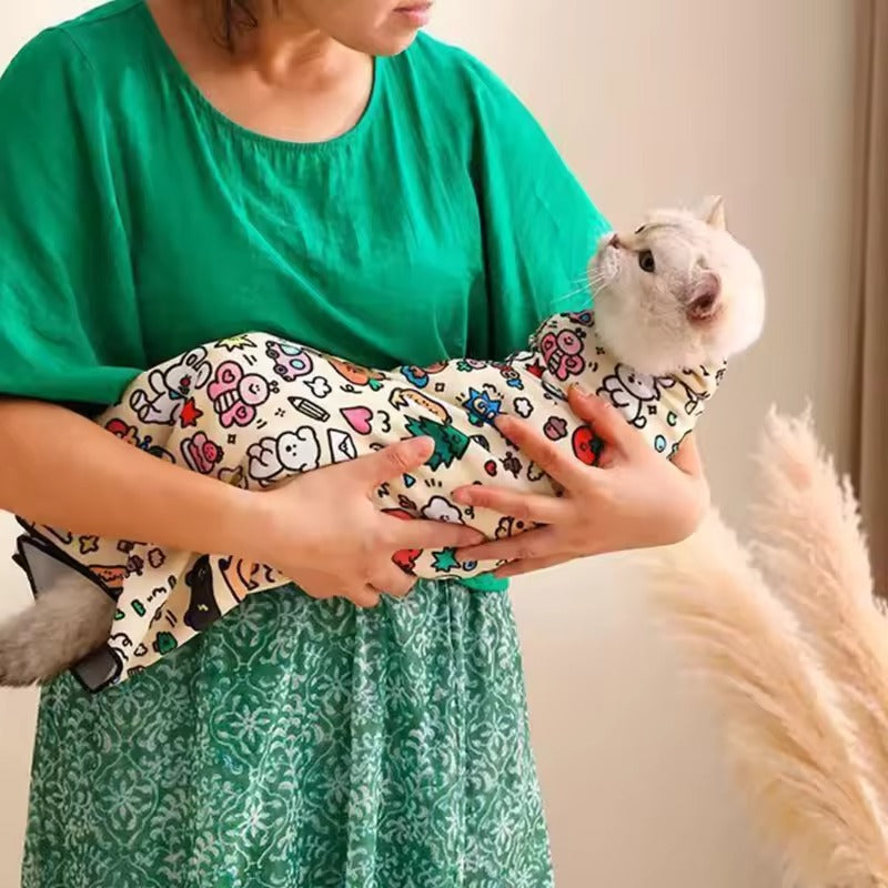 Cat Grooming Swaddle Wrap