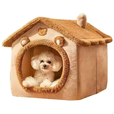 Pet Warm & Cozy Cave Bed House