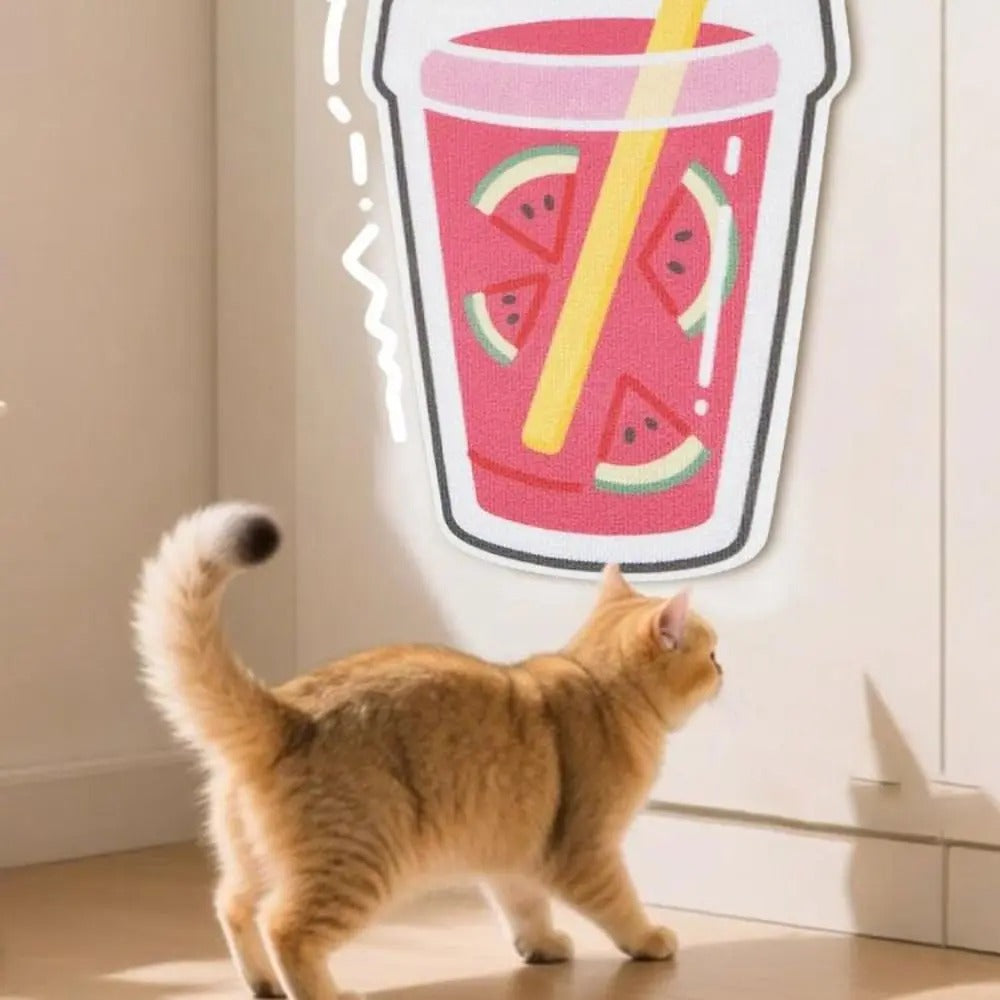 Cat Wall Mounted Self-Adhesive Scratcher Pad