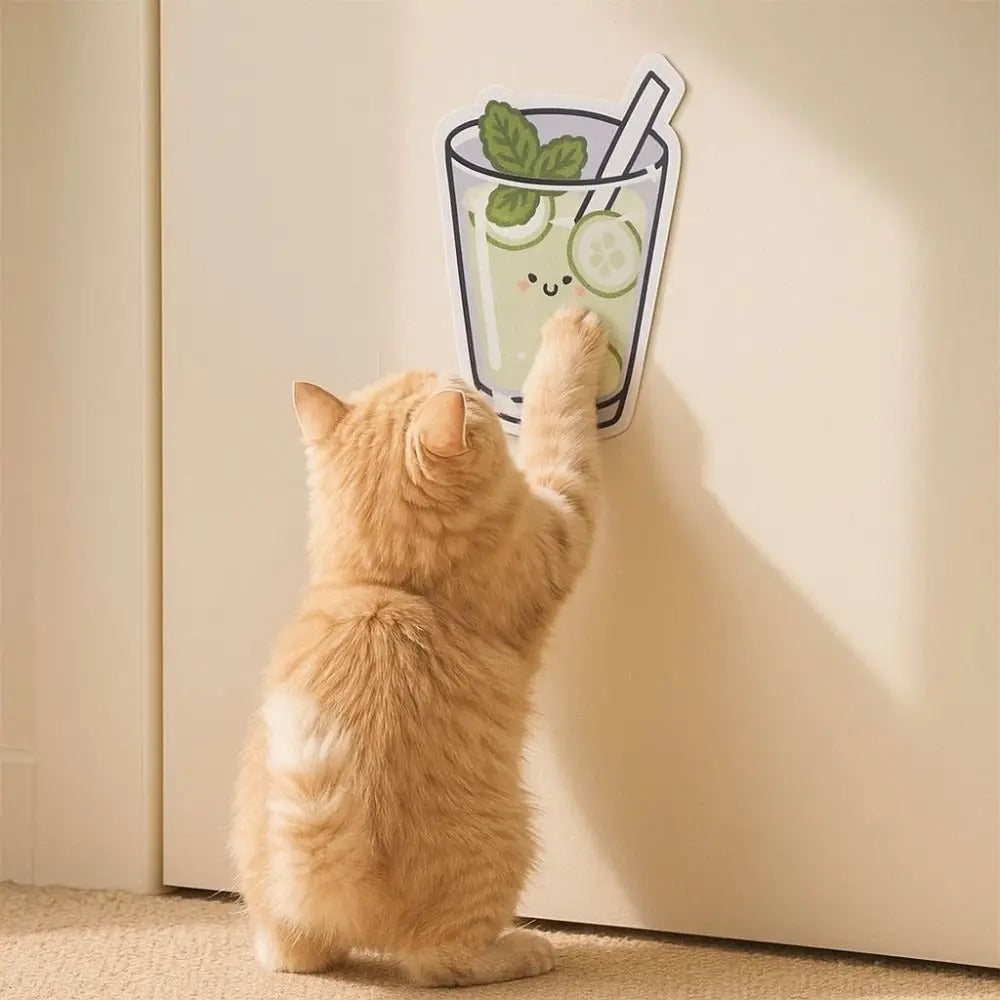 Cat Wall Mounted Self-Adhesive Scratcher Pad