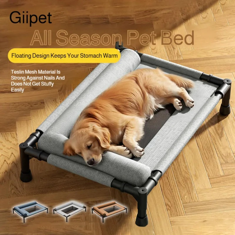 Dog Elevated Cooling Bed Breathable