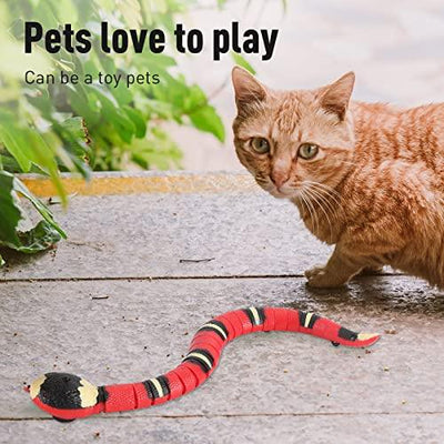 Cat Interactive Smart Sensing Snake Toy - HolyPetz™
