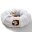 Cat Extra Large Plush Tunnel Bed - HolyPetz™